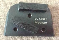 Lavina Style Double Bar Segment 120/150 Grit (MEDIUM) 15MM