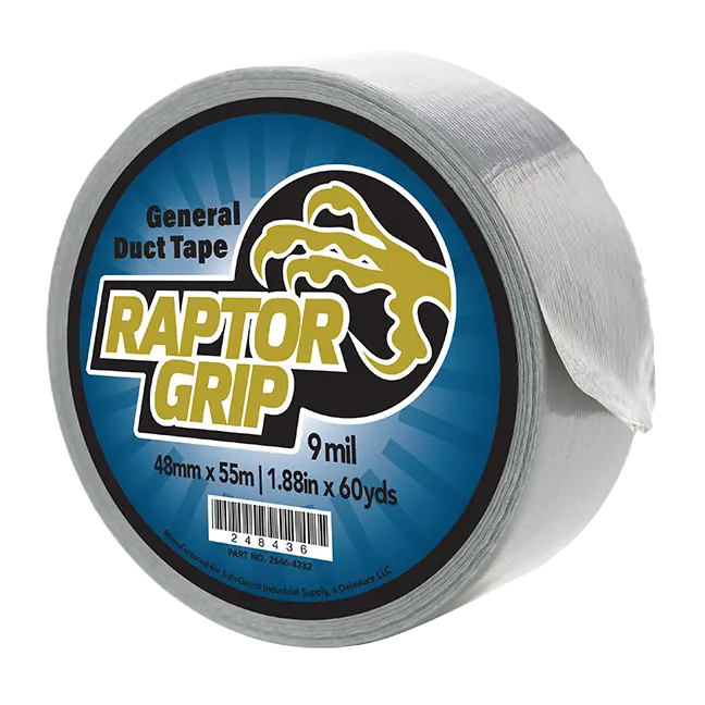 General Duct Tape 2" X 60 YDS (48 X 55M) Silver 24 Rolls per Case