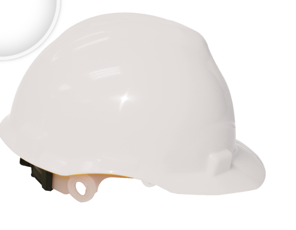Aegis Hard Hat (White 4PT Ratchet Suspension)