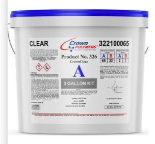 326 CrownClear UV Resistant Epoxy (15 Gallon Kit)