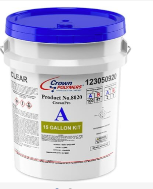 8020 CrownPro Summer Polyaspartic (3 Gallon Kit)