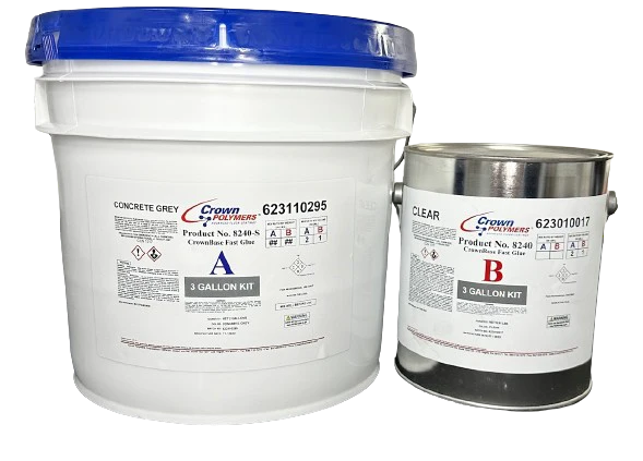 Crown Polymer 8240 CrownBase Fast-Glue Polyurea - (3 Gallon)