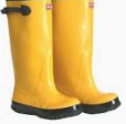 17” Over-The-Shoe Yellow Slush Boots (Sizes 12-17)