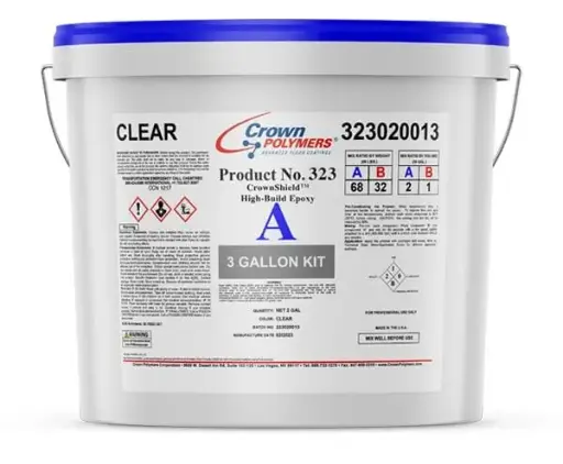 [3233GL] Crown Polymers 323 Clear - Crownshield 40-2  (3 Gallon Kit)