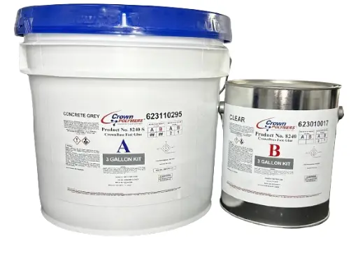 [82403GL] Crown Polymer 8240 CrownBase Fast-Glue Polyurea - (3 Gallon)