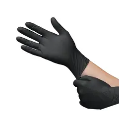 [16661783] Shieldtech Nitrile Gloves DS600 Black 6 Mil Powder Free X-Large (100 Per Box)