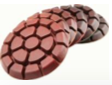[3CPP10400] 3" Copper Hybrid Pads - 400 Grit