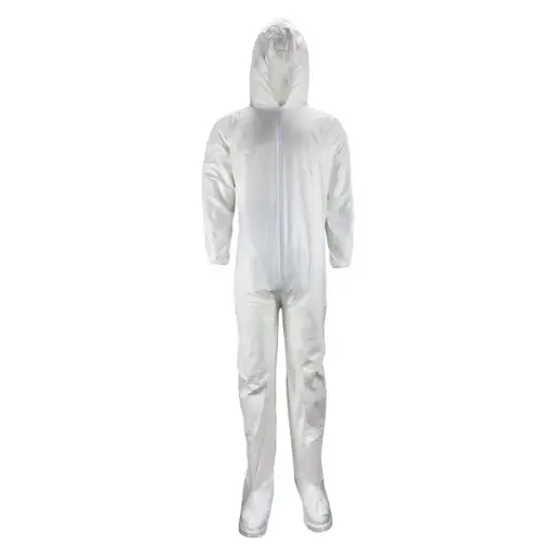 [260908602X] Shieldtech Coveralls Basics Microporous 2X-Large Hood & Boots (25 Per Case)