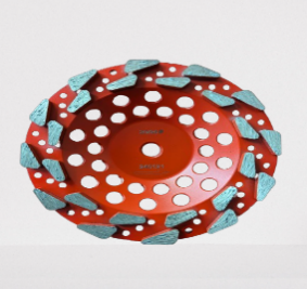 [CW07T-TDP30] Tear Drop Diamond Cup Wheel 30/40 ( 7" x 5/8-11)