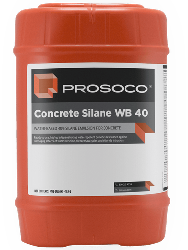[47155-05GAL] Concrete Silane WB 40 (5 Gallon)