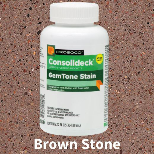 [46125-12OUNCE] GemTone Stain (Brown Stone) 12oz