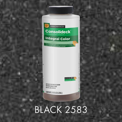 [46700-10OUNCE] Intergral Color for Overlays (Black 2583) 10oz