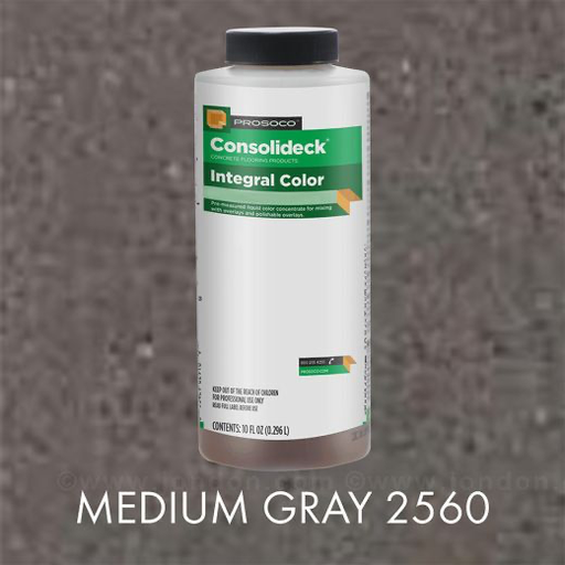 [46715-10OUNCE] Intergral Color for Overlays (Medium Gray 2560) 10oz