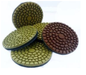 [3HPLX1500] 3" Luxe Resin High Luster Wet/Dry Polish Pads (1500 Grit) 5mm 