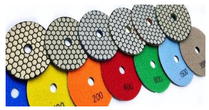[7DP200] 7" Concrete Polish Pad Wet/Dry (200 Grit) 2.5mm
