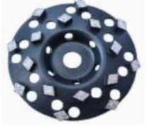 [6HTMSCUP] 6" Spike Cup Wheel 