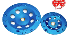 [5CUPPCD9UNT] 5" PCD Diamond Cup Wheel (1/4 Round + 3 Segment)