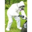 [51237] White Coveralls - Spun Poly With Hood & Boots Size XL (25 Per Case)
