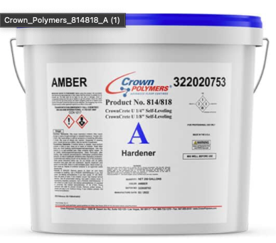 [818/814] 818/814 CrownCrete Pigmented Self-Leveling Urethane
