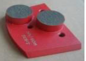 [DS2CVWP120H] Double Round Segment 120/150 Grit (HARD) 15MM
